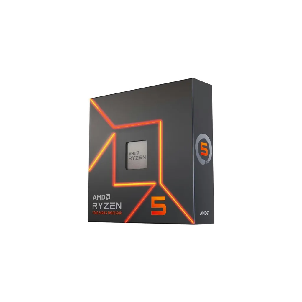 AMD Ryzen 5 7600X 6 Core 12 Thread Up to 5.3GHz AM5