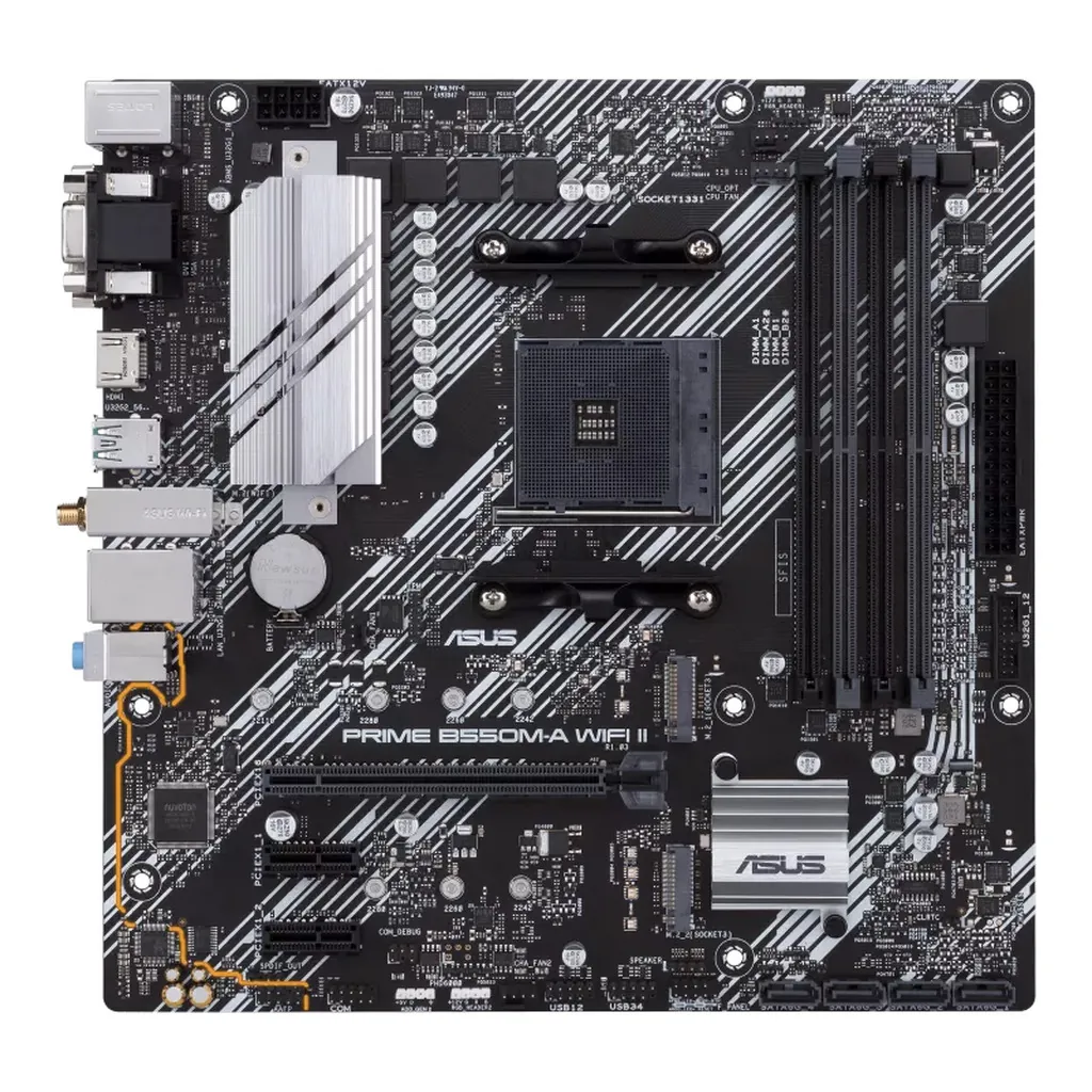 Asus Prime B550M-A WIFI II AM4 mATX Motherboard