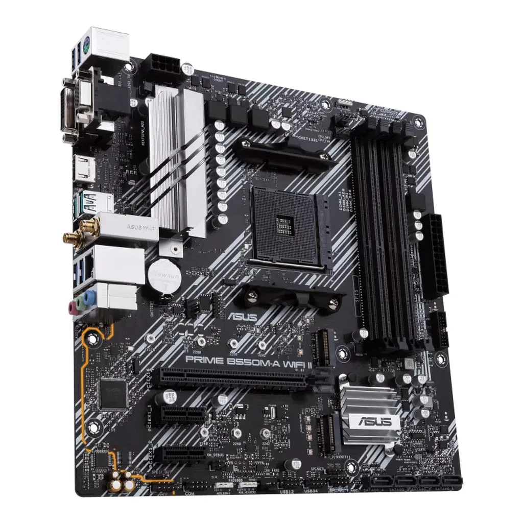 Asus Prime B550M-A WIFI II AM4 mATX Motherboard