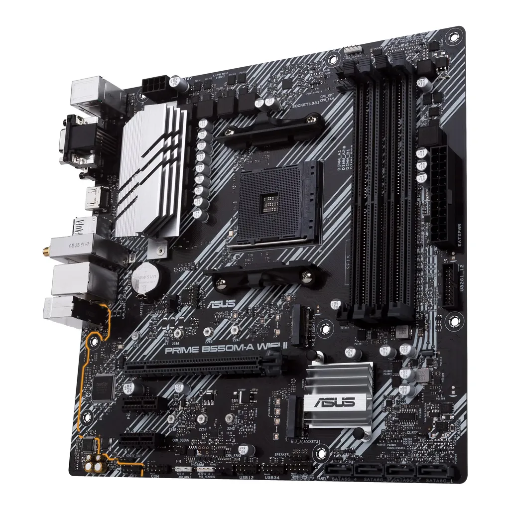 Asus Prime B550M-A WIFI II AM4 mATX Motherboard