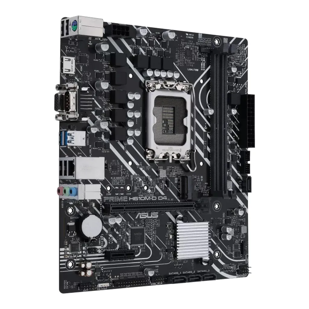 ASUS PRIME H610M-D D4-CSM LGA1700 mATX Motherboard
