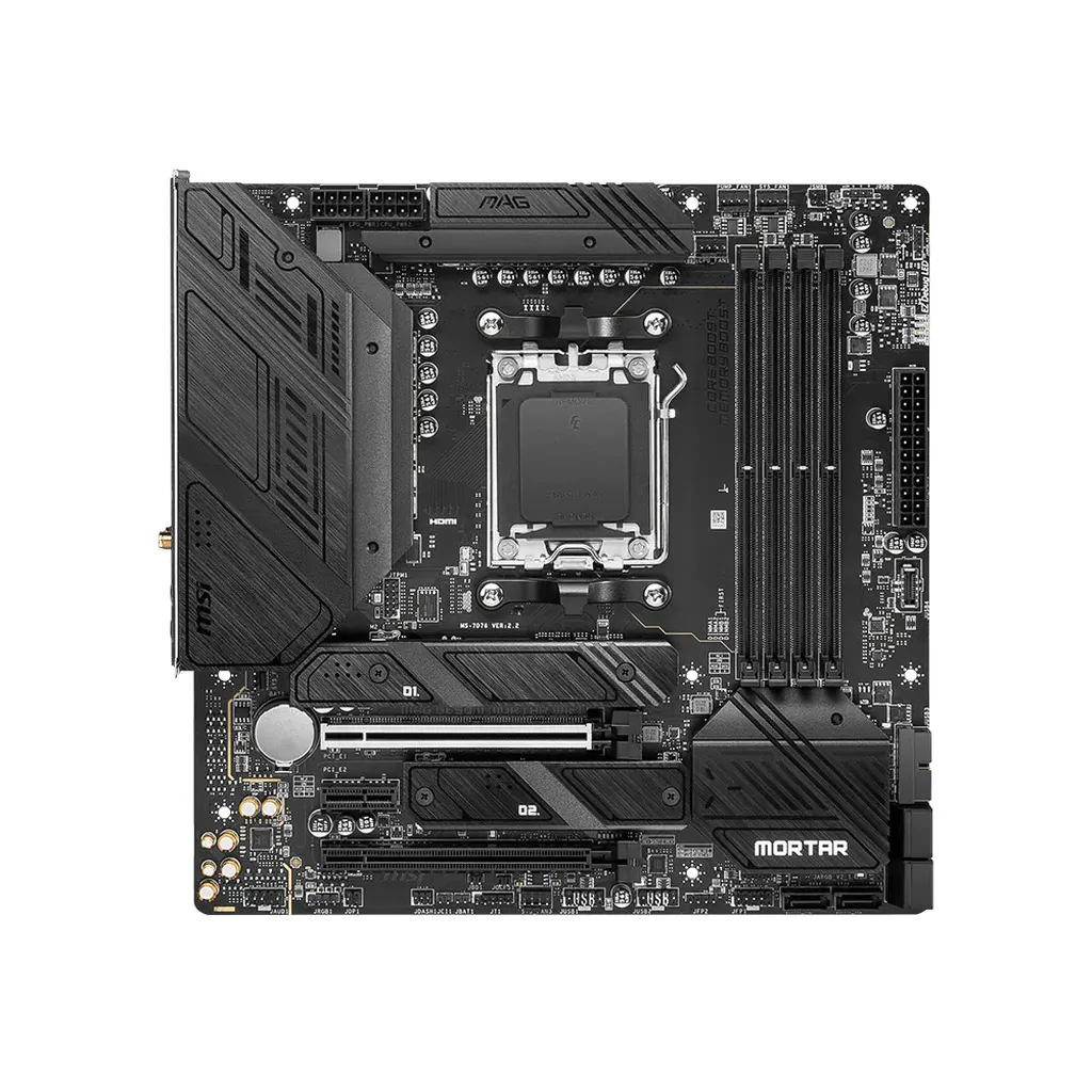 MSI MAG B650M Mortar WIFI AM5 mATX Motherboard