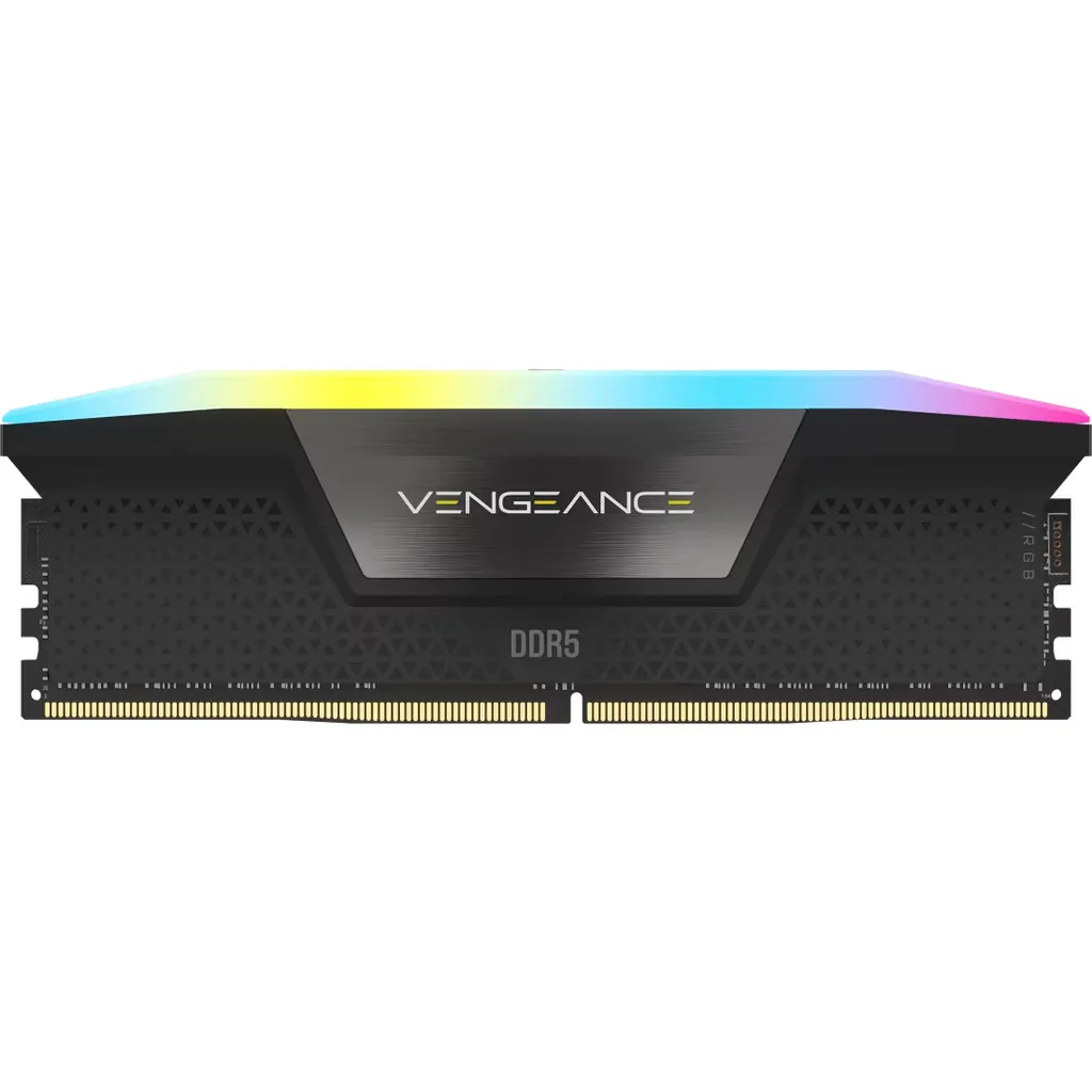 Corsair Vengeance RGB 32GB (2x16GB) DDR5 UDIMM 5200MHz C40 Black