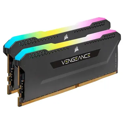 Corsair Vengeance RGB PRO SL 32GB (2x16GB) DDR4 3600MHz C18 Black