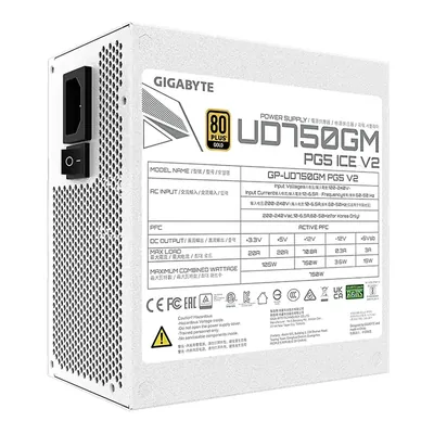 Gigabyte UD750GM 750W 80+ Gold Power Supply