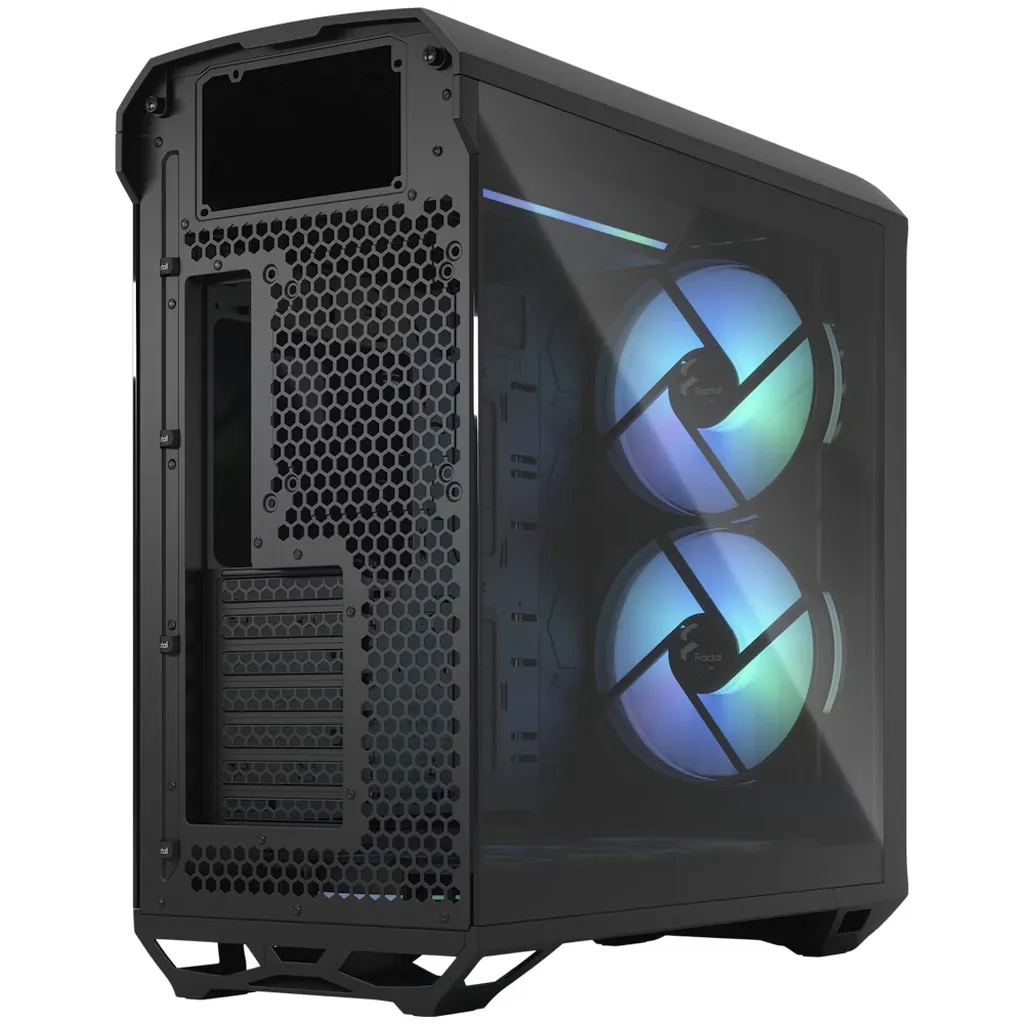 Fractal Design Torrent Compact RGB TG Clear Tint ATX Case White