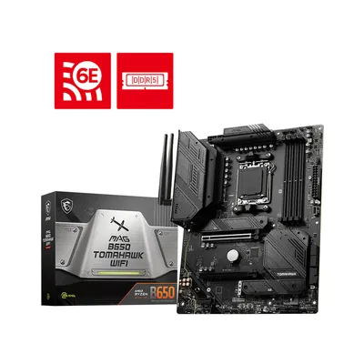MSI MAG B650 TOMAHAWK WIFI AM5 ATX Motherboard