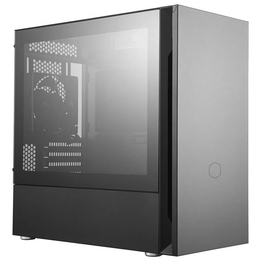 Cooler Master Silencio S400 TG mATX Case Black