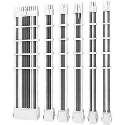 Antec PSU - Sleeved Cable Extension Kit Grey/White