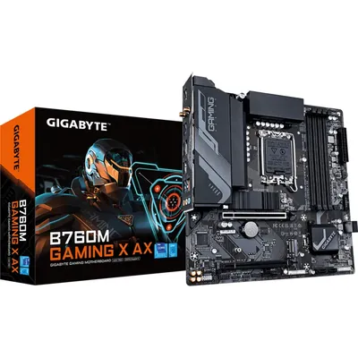 Gigabyte B760M Gaming X AX Intel LGA 1700 mATX Motherboard