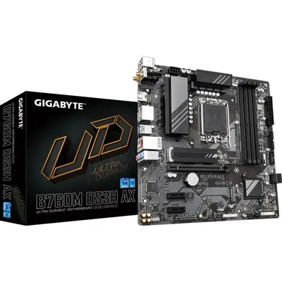 Gigabyte B760M DS3H AX LGA1700 mATX Motherboard