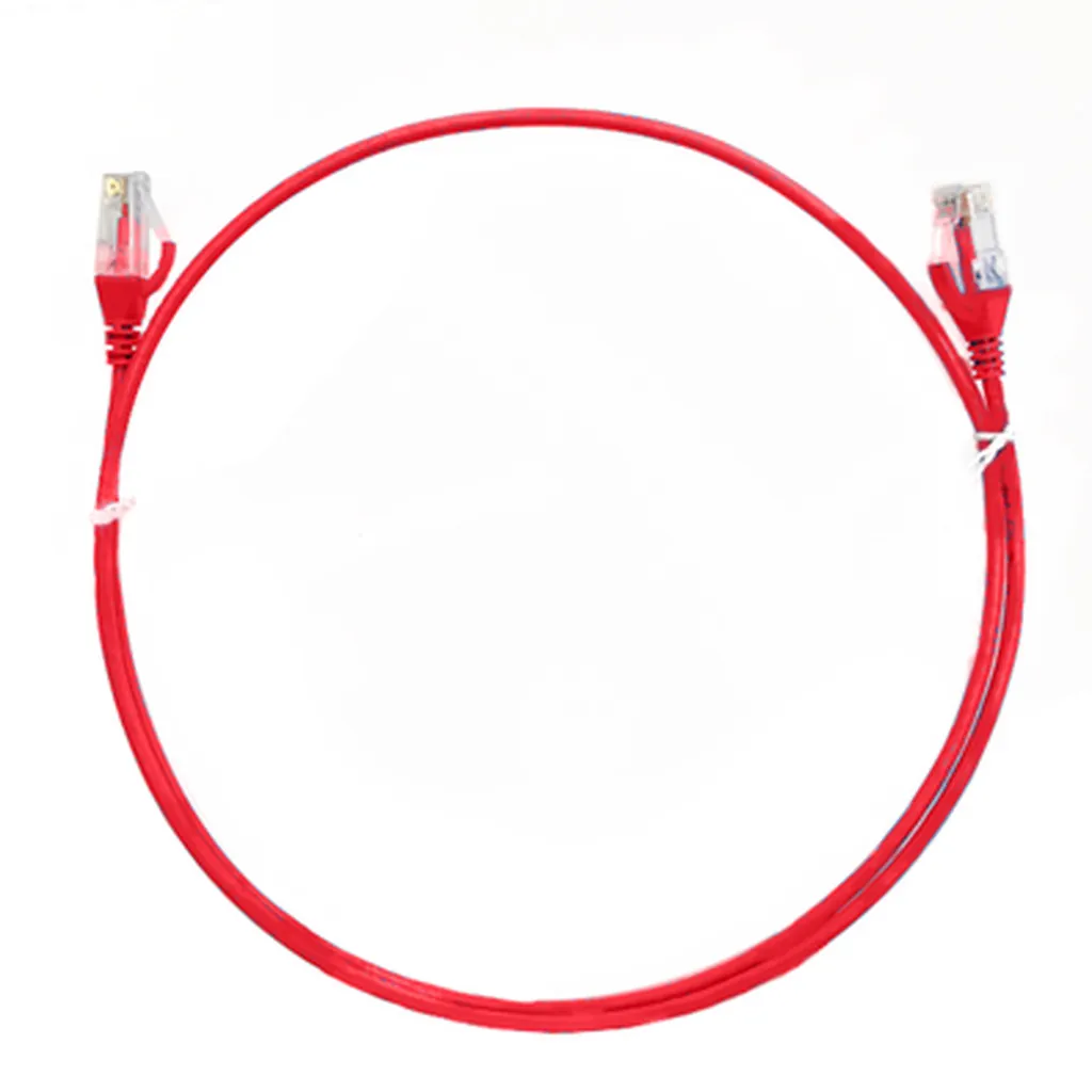 4Cabling Cat 6 Ultra Thin Network Cable 1.5M - Red