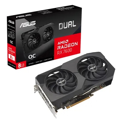 ASUS Radeon RX 7600 Dual OC 8GB GDDR6