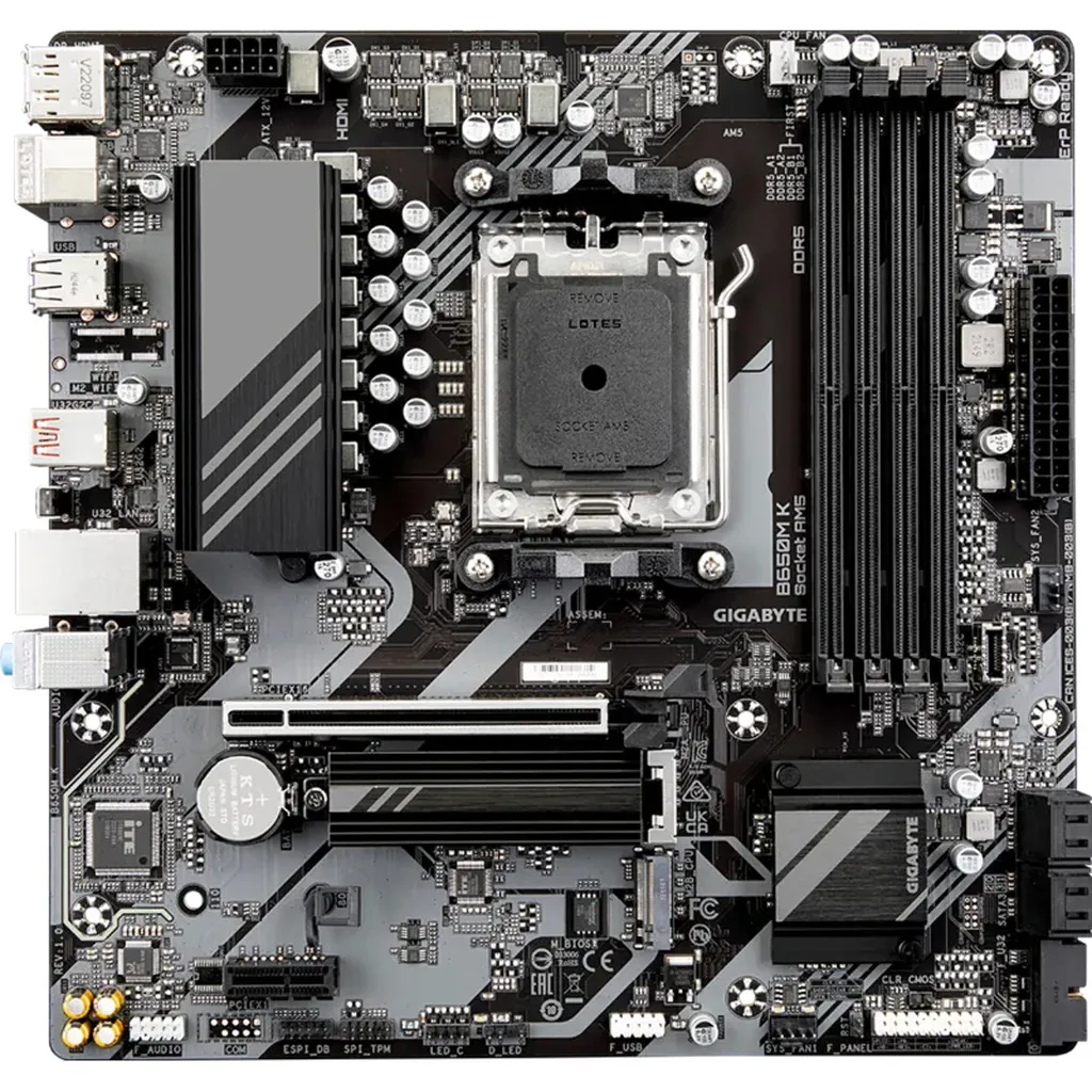 Gigabyte B650M-K Ultra Durable AM5 mATX Motherboard