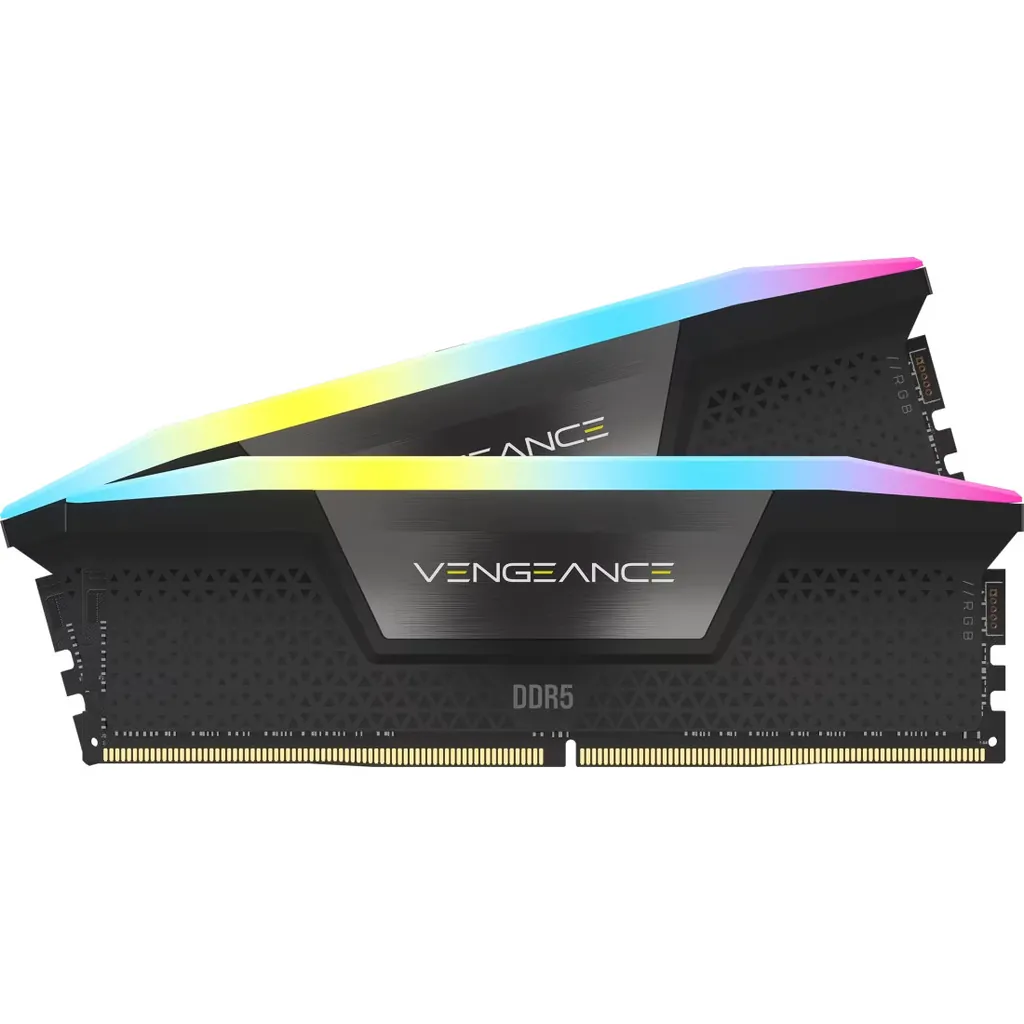 Corsair Vengeance RGB 32GB (2x16GB) 6000MHz DDR5 Memory - Black
