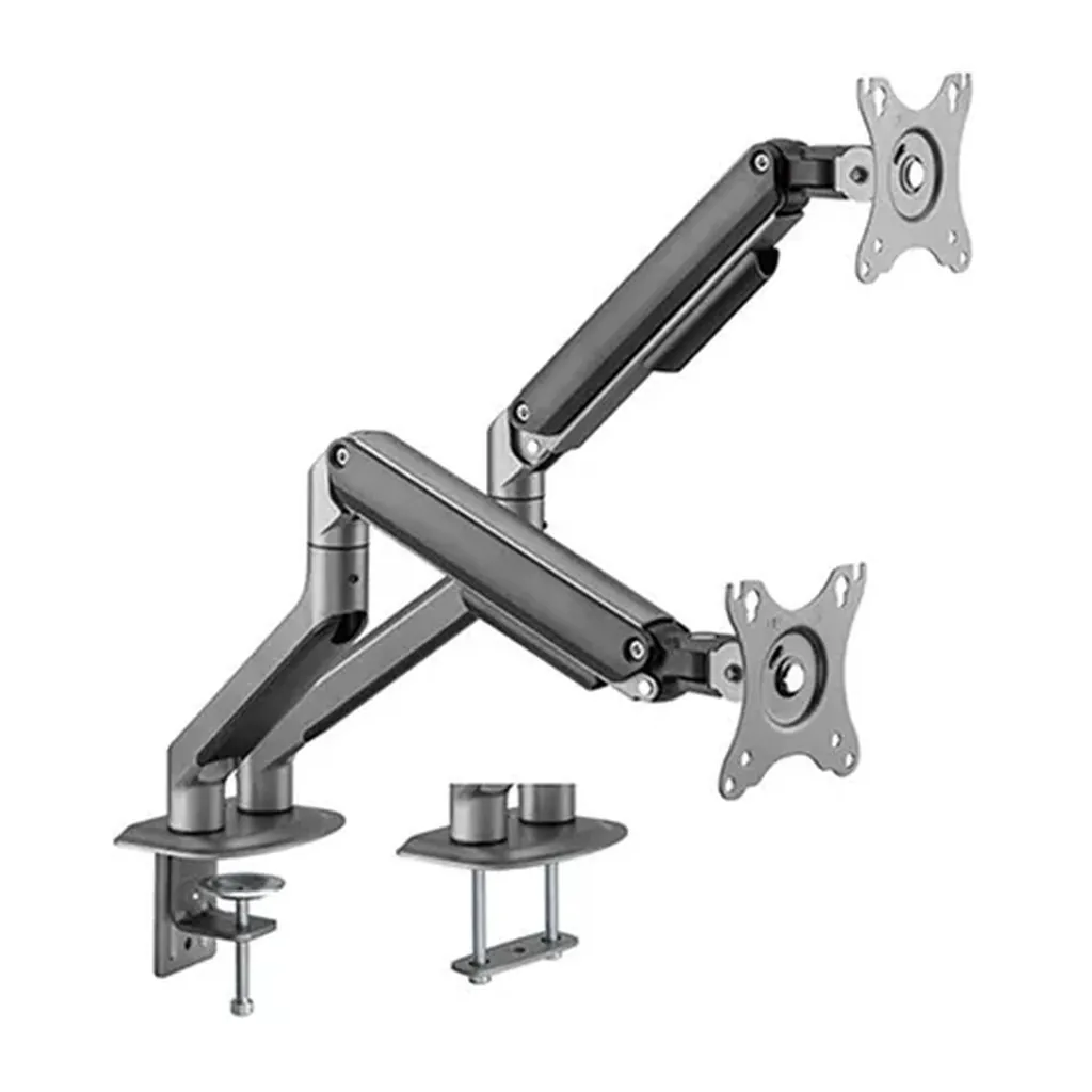 Brateck Dual Monitor Economical Spring-Assisted Monitor Arm 17"-32" Monitors