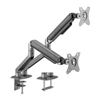 Brateck Dual Monitor Economical Spring-Assisted Monitor Arm 17"-32" Monitors
