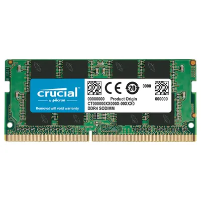 Crucial 16GB (1x16GB) DDR4 SODIMM 3200MHz CL22 1.2V Notebook Memory
