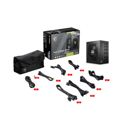 MSI MAG A750GL 750W Gold Modular Power Supply