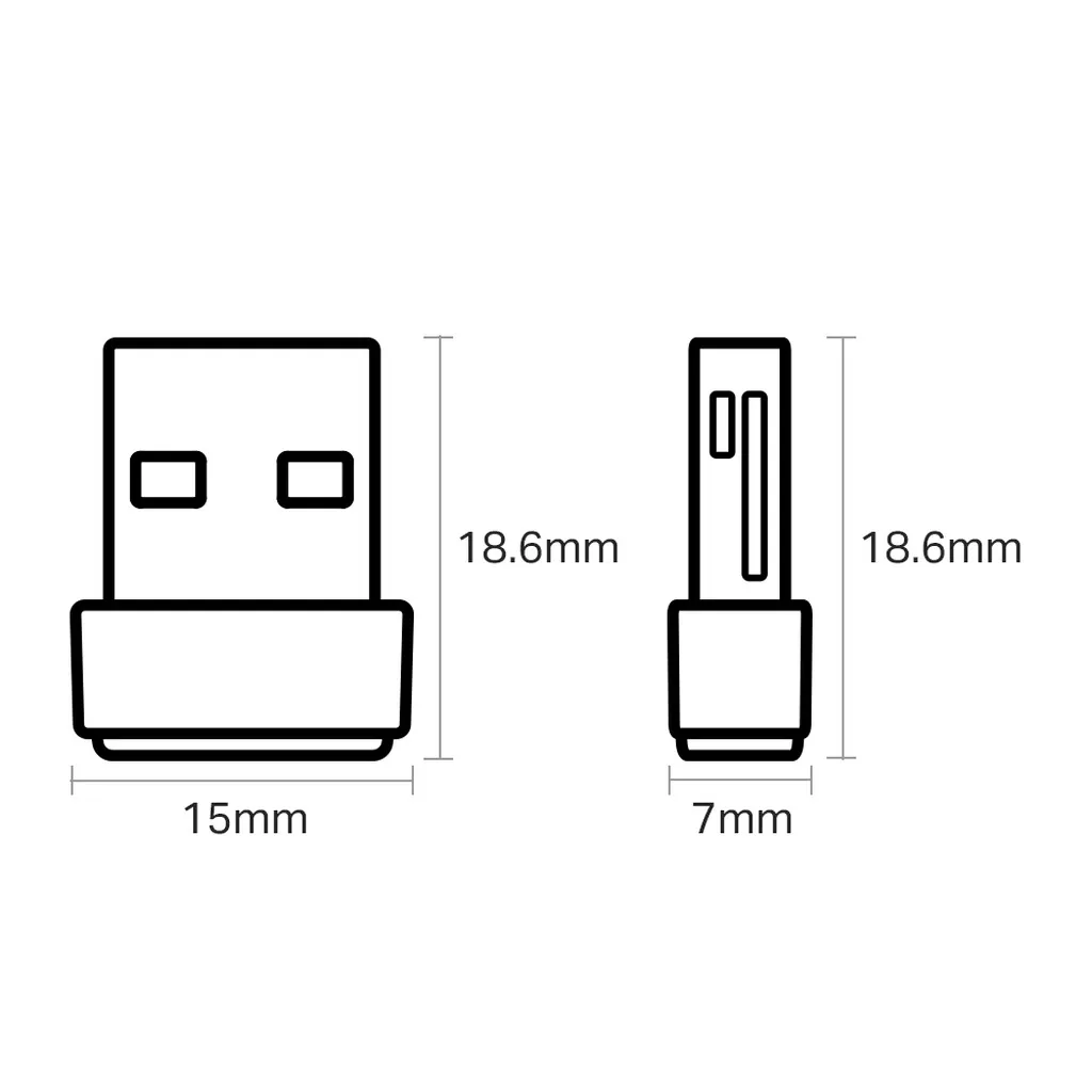 TP-LINK Archer T2U Nano AC600 Wireless USB Adaptor