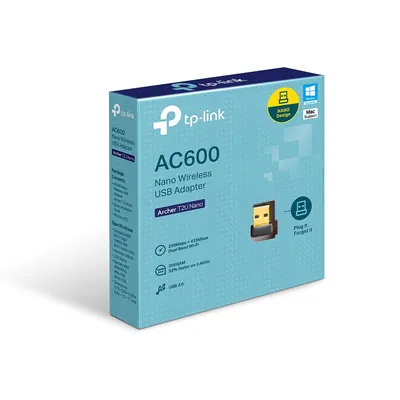TP-LINK Archer T2U Nano AC600 Wireless USB Adaptor