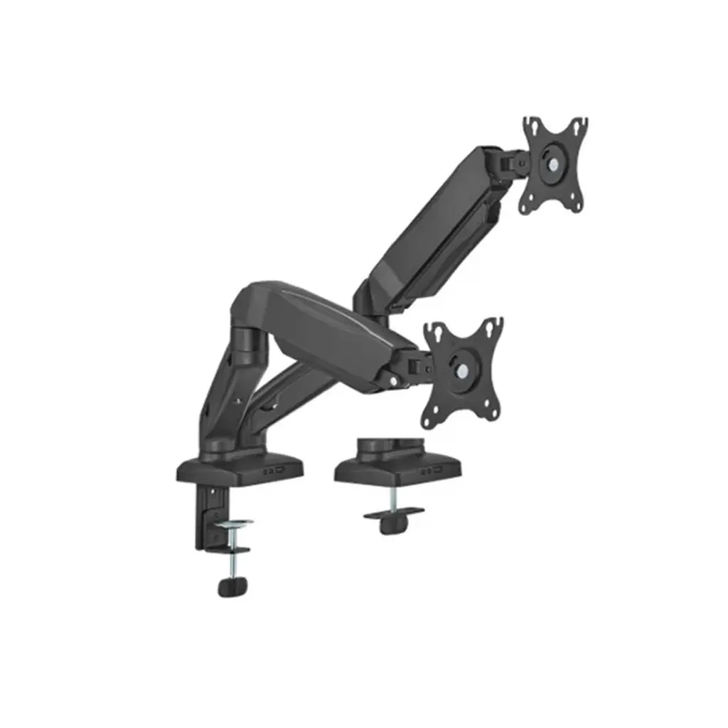 Brateck Economy Dual-Screen Spring-Assited Monitor Arm 17"-32" Monitor VESA 