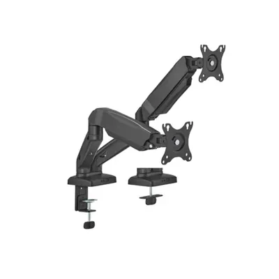 Brateck Economy Dual-Screen Spring-Assited Monitor Arm 17"-32" Monitor VESA