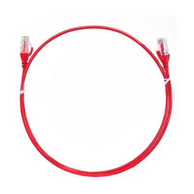 8ware CAT6 Ultra Thin Slim Cable 20m - Red