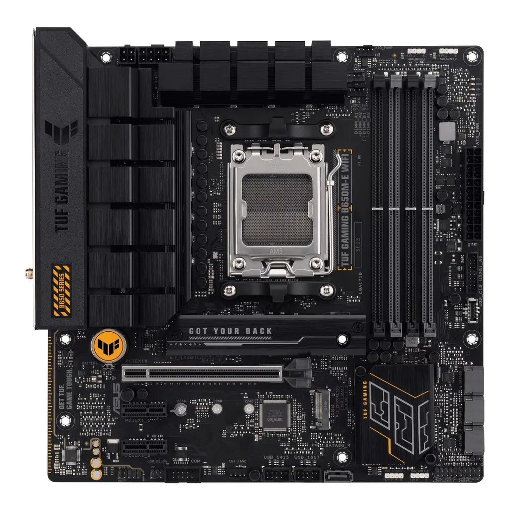 ASUS TUF GAMING B650M-E WIFI AM5 mATX Motherboard