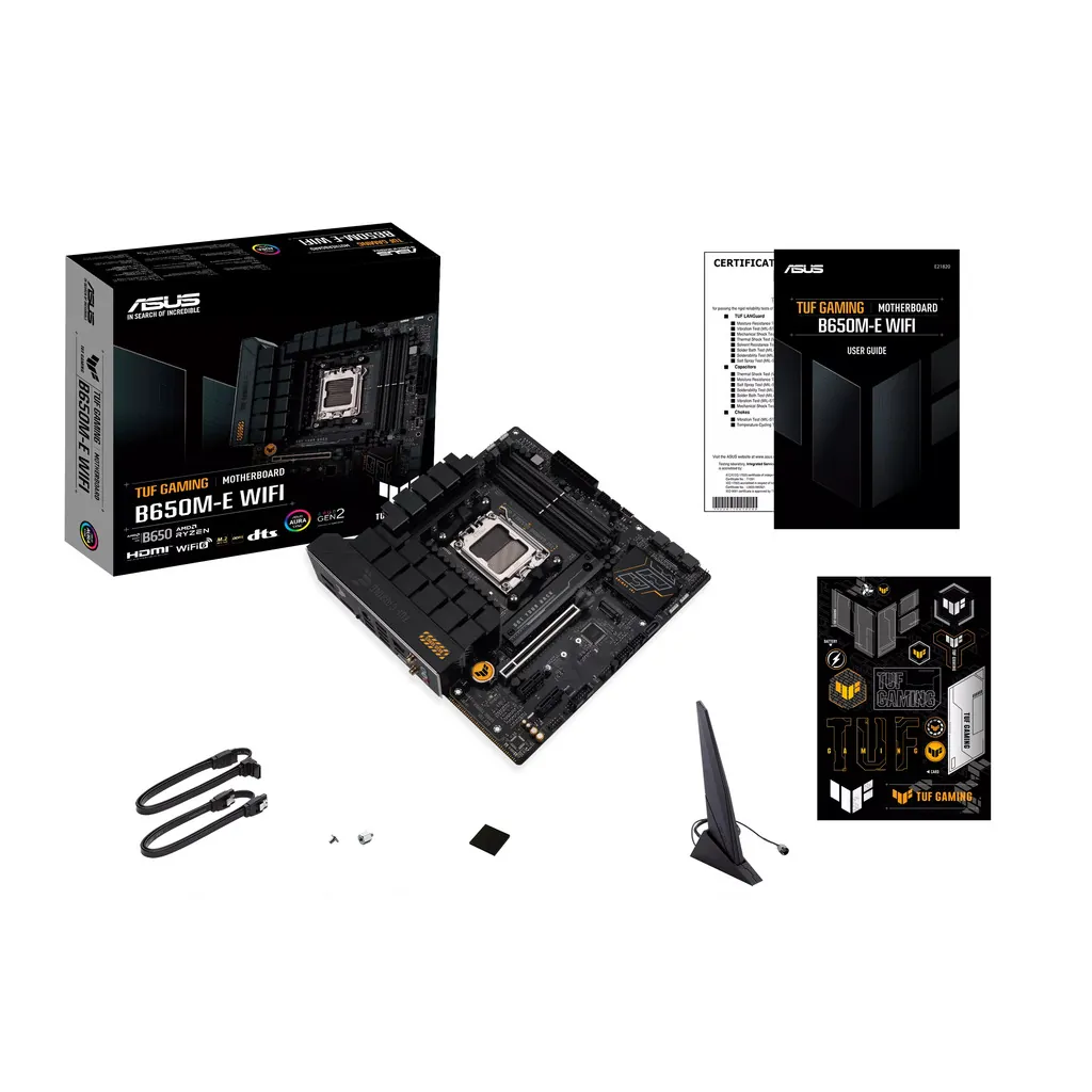 ASUS TUF GAMING B650M-E WIFI AM5 mATX Motherboard