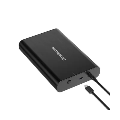 Simplecom SE331 Aluminium 3.5'' SATA to USB-C External Hard Drive Enclosure