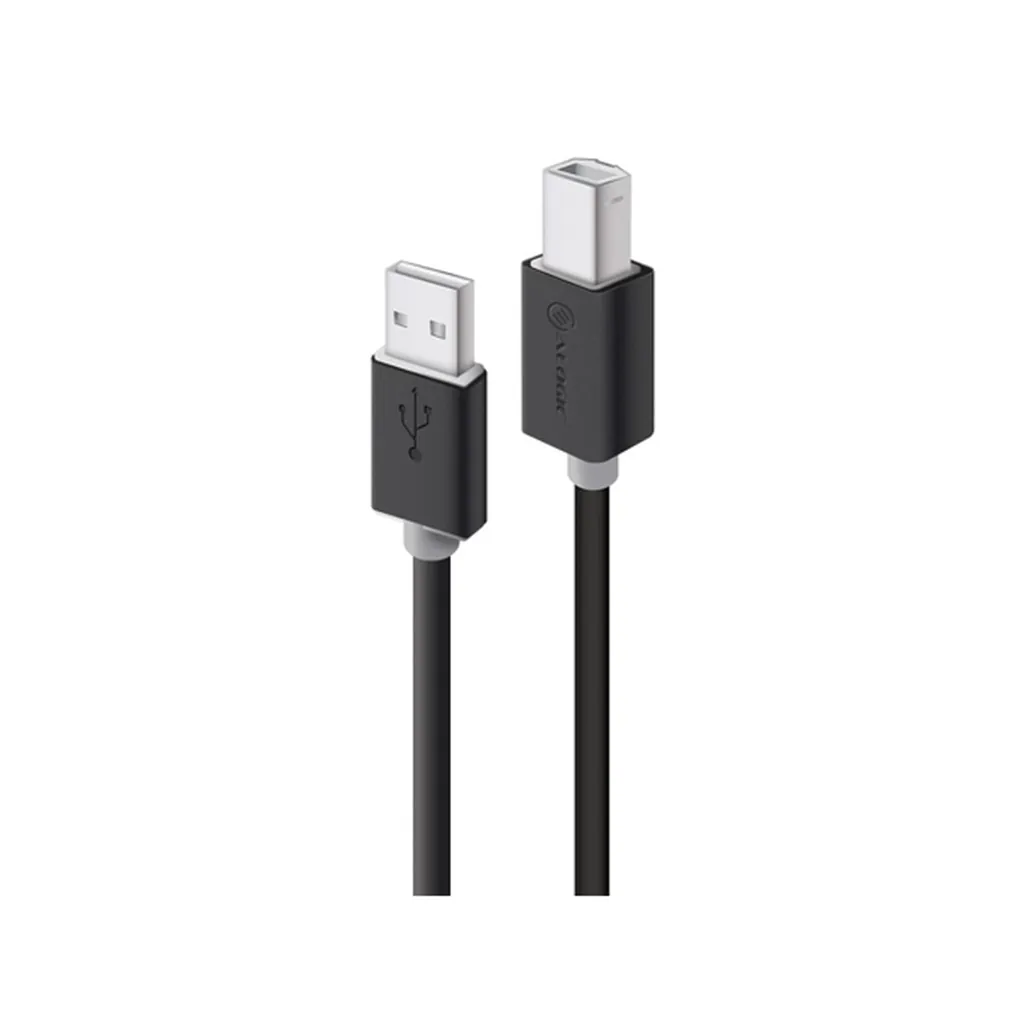 Alogic 5m USB 2.0 Cable Type A Male to Type B Male 