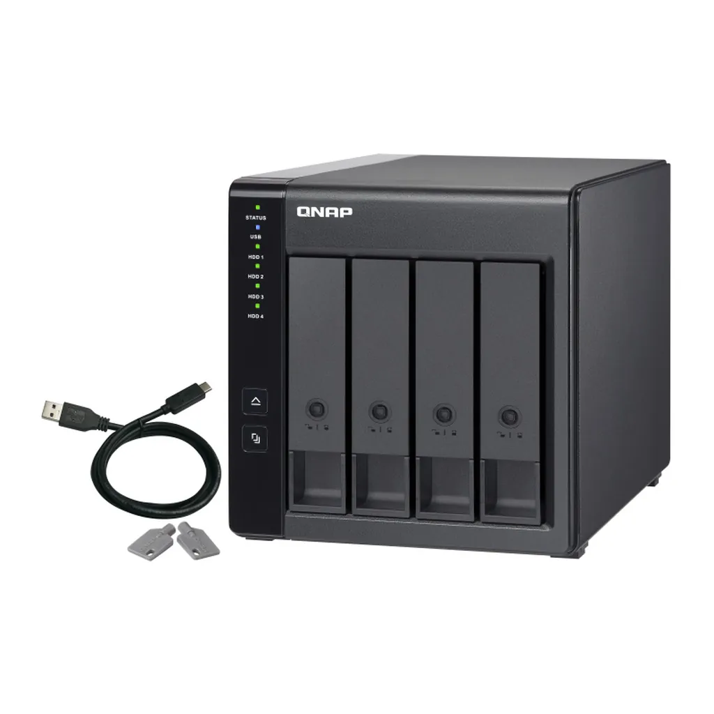 QNAP TR-004 4 Bay Diskless RAID Expansion Chassis for QNAP DAS