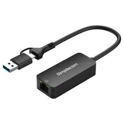Simplecom NU405 USB-C/USB-A 2.5G Ethernet Network Adapter