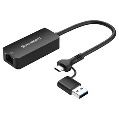 Simplecom NU405 USB-C/USB-A 2.5G Ethernet Network Adapter
