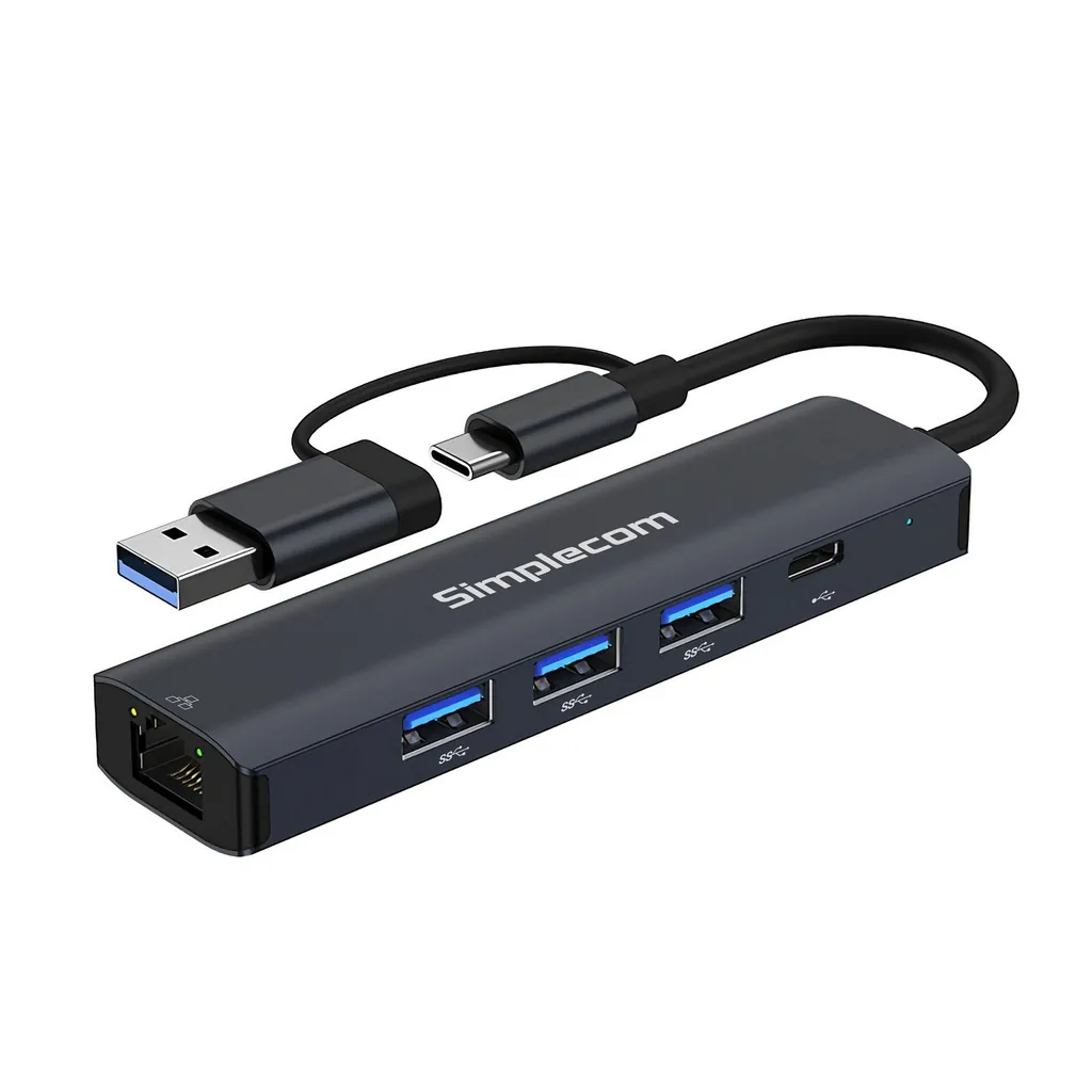 Simplecom CHN436 USB-C/USB-A 4-Port USB Hub