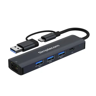 Simplecom CHN436 USB-C/USB-A 4-Port USB Hub