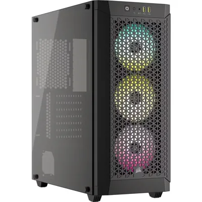 Corsair 480T RGB Airflow Tempered Glass ATX Case Black 