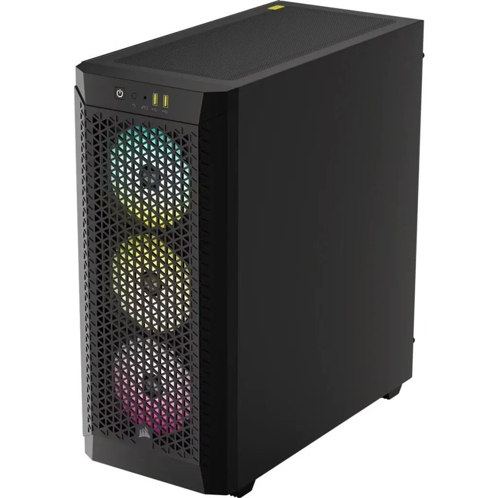Corsair 480T RGB Airflow Tempered Glass ATX Case Black 