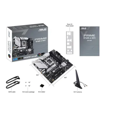 ASUS PRIME B760M-A WiFi LGA1700 mATX Motherboard