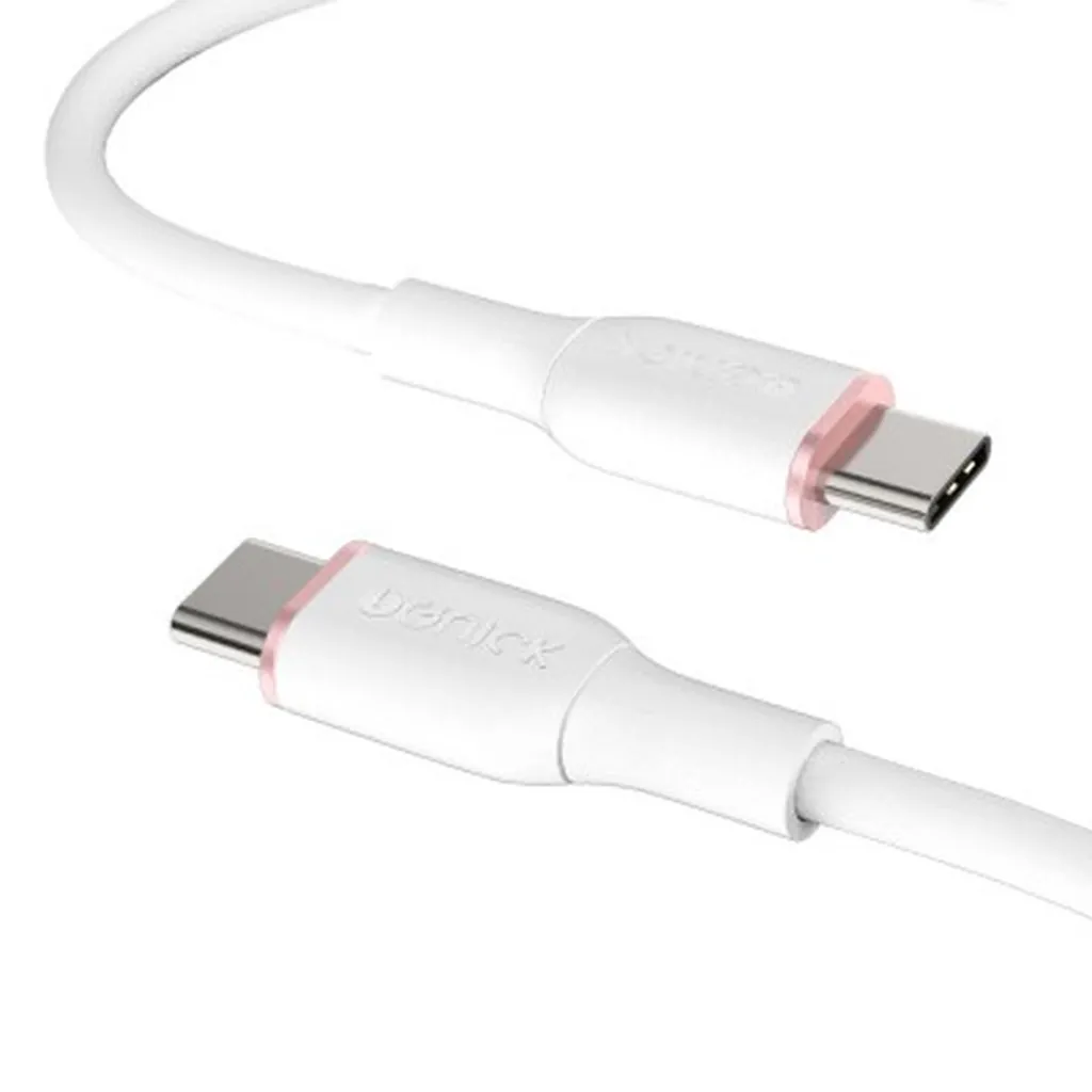 iQuick PowerWire 1 TPE Type-C to Type-C 0.5M - White