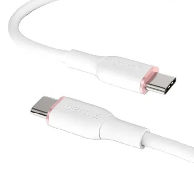 iQuick PowerWire 1 TPE Type-C to Type-C 0.5M - White
