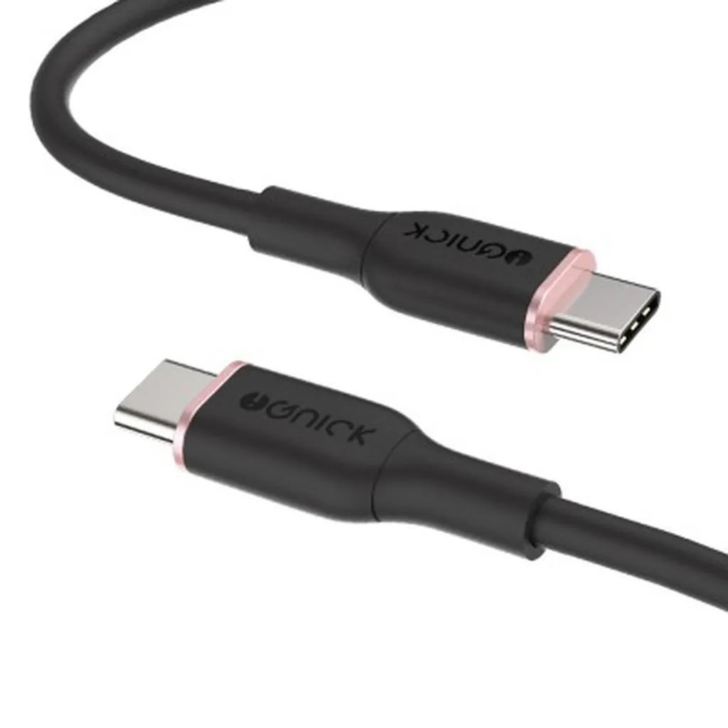 iQuick PowerWire 1 TPE Type-C to Type-C 0.5M - Black