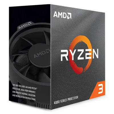 AMD Ryzen 3 4100 4 Core 8 Thread Up to 4.0GHz AM4