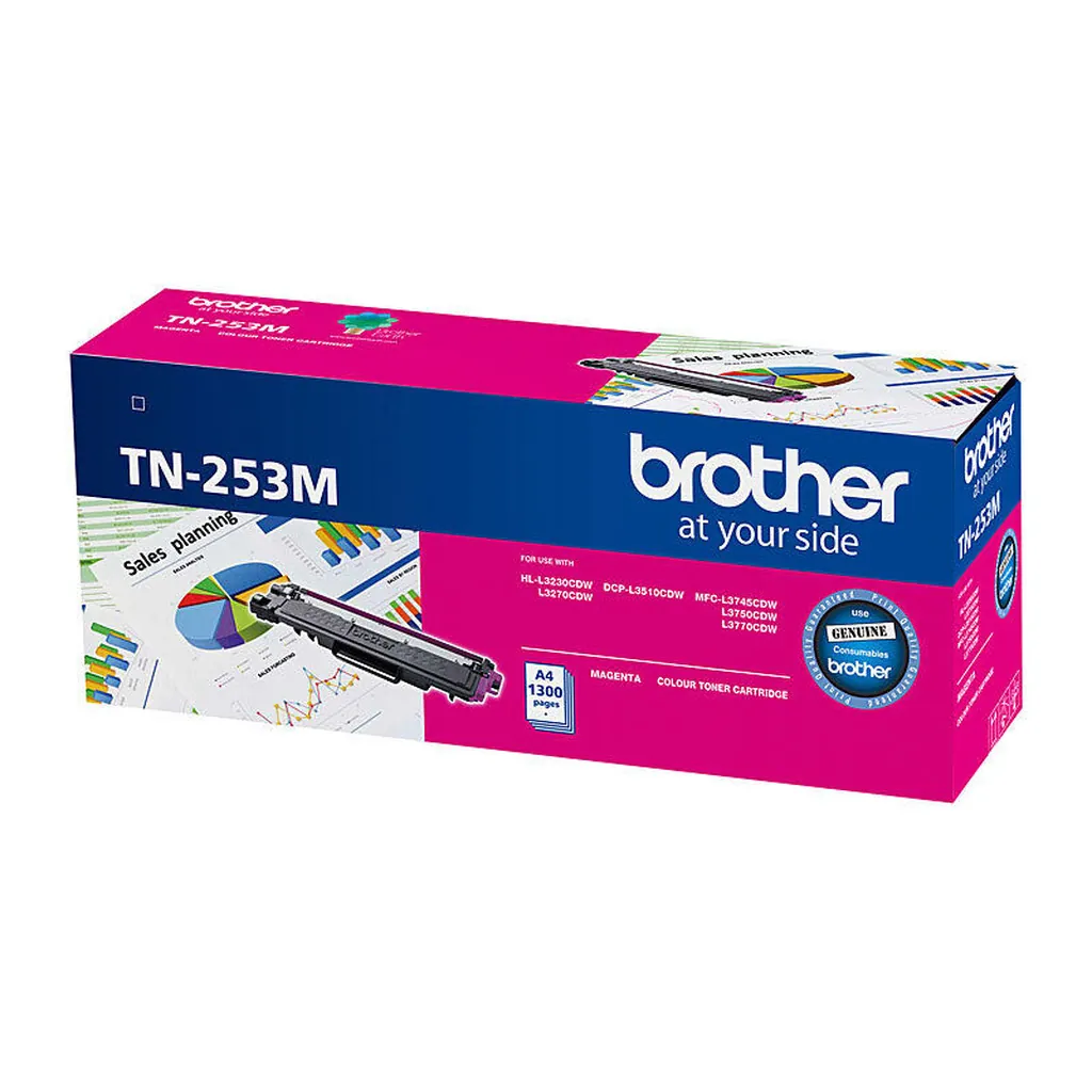 Brother TN253 Magenta Toner Cart 