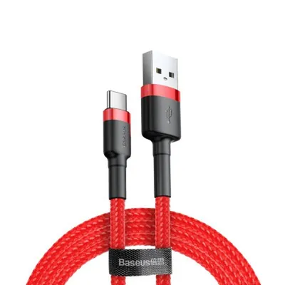 Baseus Cafule Type-C to USB Cable 2m - Black/Red