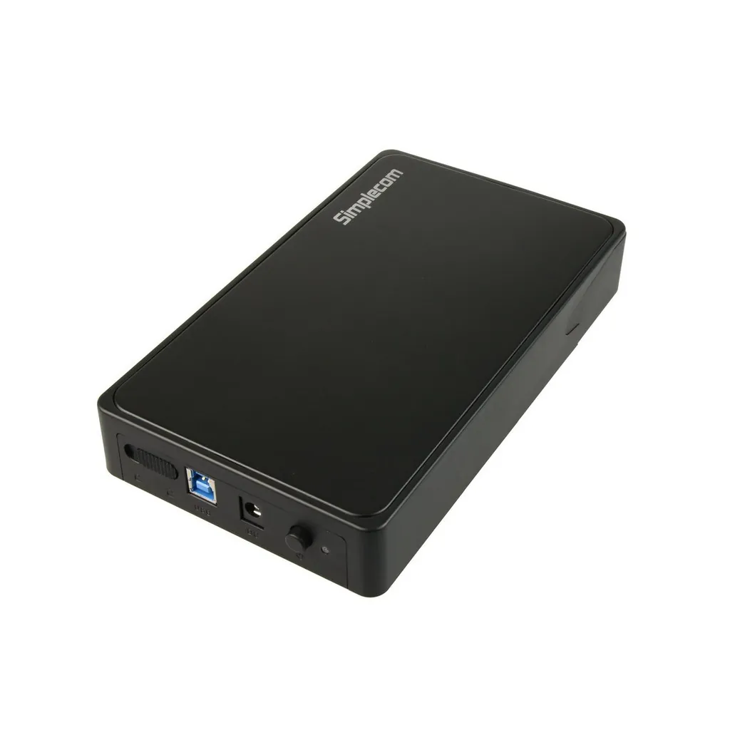 Simplecom SE325 3.5" SATA HDD to USB 3.0 Enclosure - Black