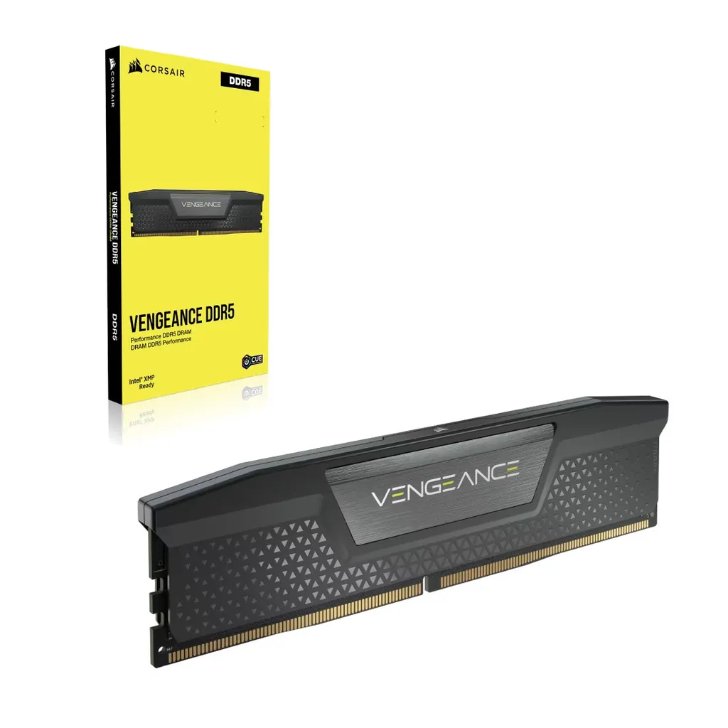 Corsair Vengeance 32GB Kit (2x16GB) DDR5 5600MHz C40 Black