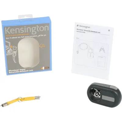 Kensington MicroSaver Retractable Keyed Laptop Lock