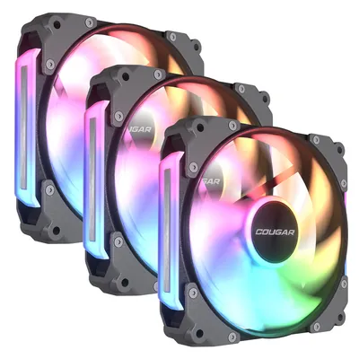 Cougar APOLAR 120 ARGB Modular Fan 3-Pack - Black